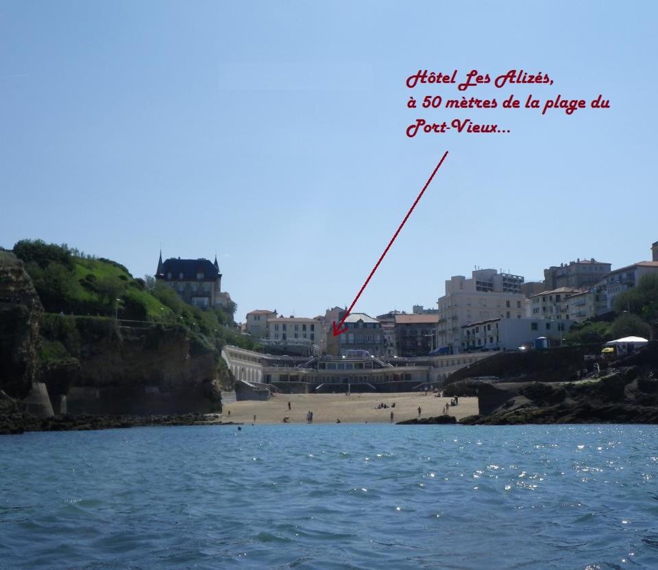 Hotel Les Alizes Biarritz Exterior photo